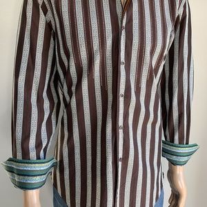 Robert Graham - LS (M) Flip cuff,  Button-down